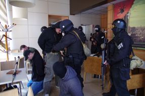 Офицеры спецподразделения СБУ «Альфа»