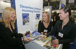 Stand of Israel on the Ukrainian international tourist exhibition