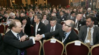 Участники первого Киевского инвестиционного форума