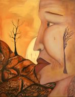 Картина "Десь не на Землі" Ірини Торської