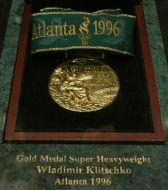 Olympic gold medal Vladimir Klitschko