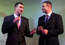 Vladimir and Vitaliy Klitschko