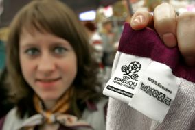 Souvenirs with symbols of UEFA EURO 2012 ™