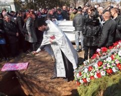 Funeral of Oksana Makar