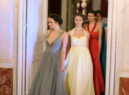 Fashion show designer Marta Wachholz