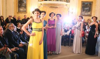 Fashion show designer Marta Wachholz
