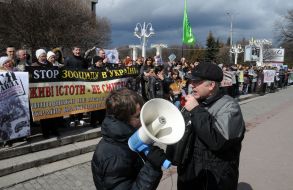 Марш в защиту бездомных животных