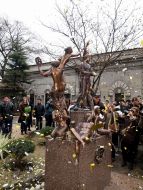 Monument to Vladimir Vysotskiy opening ceremony