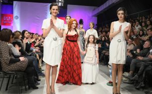 Fashion show from Golda Vinogradskaya