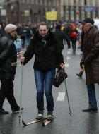 Participant of the First Kiev festival of humour