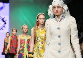 Fashion show from Lyuba Chernikova