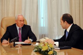 Nikolay Azarov and Sergey Tigipko