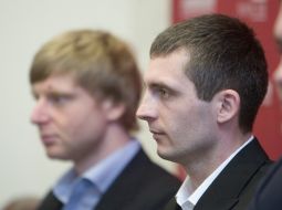 Andrey Kruglik and Andrey Lebed
