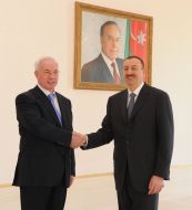 Nikolay Azarov and Ilham Aliyev