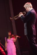 Assia Akhat and Chris Botti