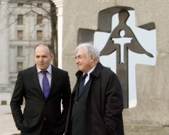 Dominique Strauss-Kahn and Viktor Pinchuk
