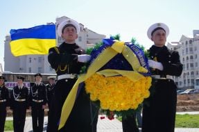 Employees of the Ukrainian Naval Forces