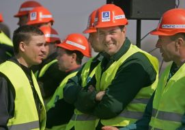 Открытие транспортной развязки