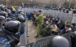 Одесские правоохранители во время учений