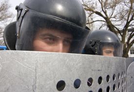 Одесские правоохранители во время учений