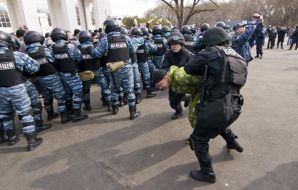 Одесские правоохранители во время учений