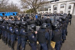 Одесские правоохранители во время учений