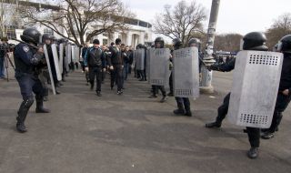 Одесские правоохранители во время учений