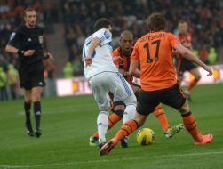 Soccer. FC "Shakhter" (Donetsk) vs. FC "Dinamo" (Kiev)