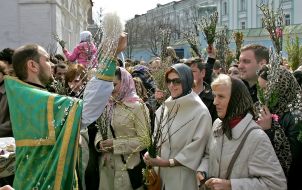 Consecration of pussy willow