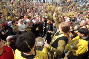 Consecration of pussy willow