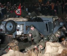 Историческая реконструкция освобождения Одессы