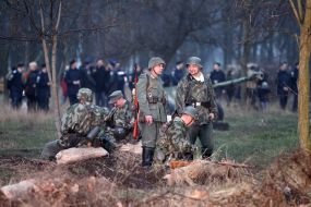 Историческая реконструкция освобождения Одессы