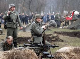 Историческая реконструкция освобождения Одессы