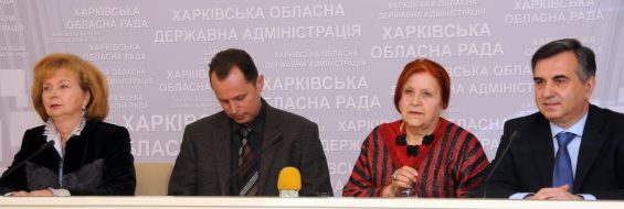 Alla Babenko, Oleg Vyrva, Yelena Grechanina and Vladimir Lesovoy