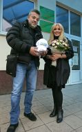 Igor Likhuta and Taisiya Povaliy