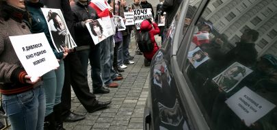 Protesters demand Ukrainian language films