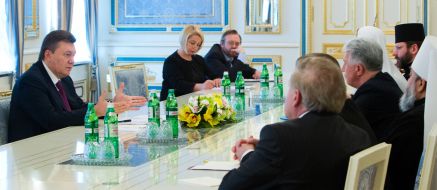 Meeting with Viktor Yanukovych heads of Ukrainian churches