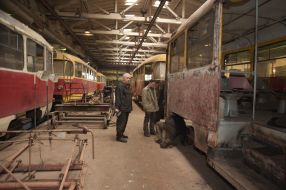 Вагон трамвая