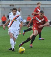 Genrikh Mkhitaryan and Enrique Mateus
