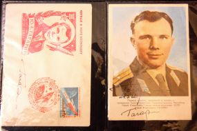 Autograph of Yuriy Gagarin