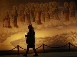 Believing carries a lighted candle home