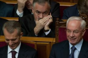Nikolay Azarov, Dmitriy Tabachnik and Valeriy Khoroshkovskiy