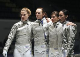 Ukrainian fencers 