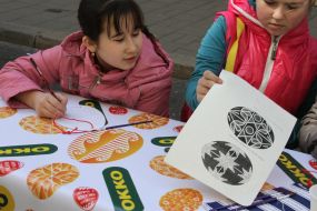 Master-class on making Easter eggs