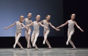 General rehearsal of ballet Class-concert