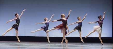 General rehearsal of ballet Class-concert