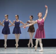 General rehearsal of ballet Class-concert