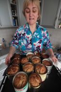 Preparation of Easter cakes