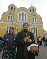 Sanctifying of  Easter baskets