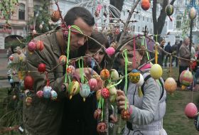"Pisankovy paradise" in the park named after Franco